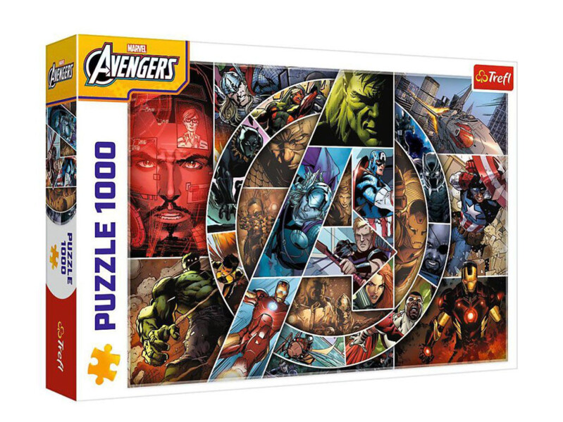 Trefl Puzzle Avengers Hrdinové 1000 dílků 